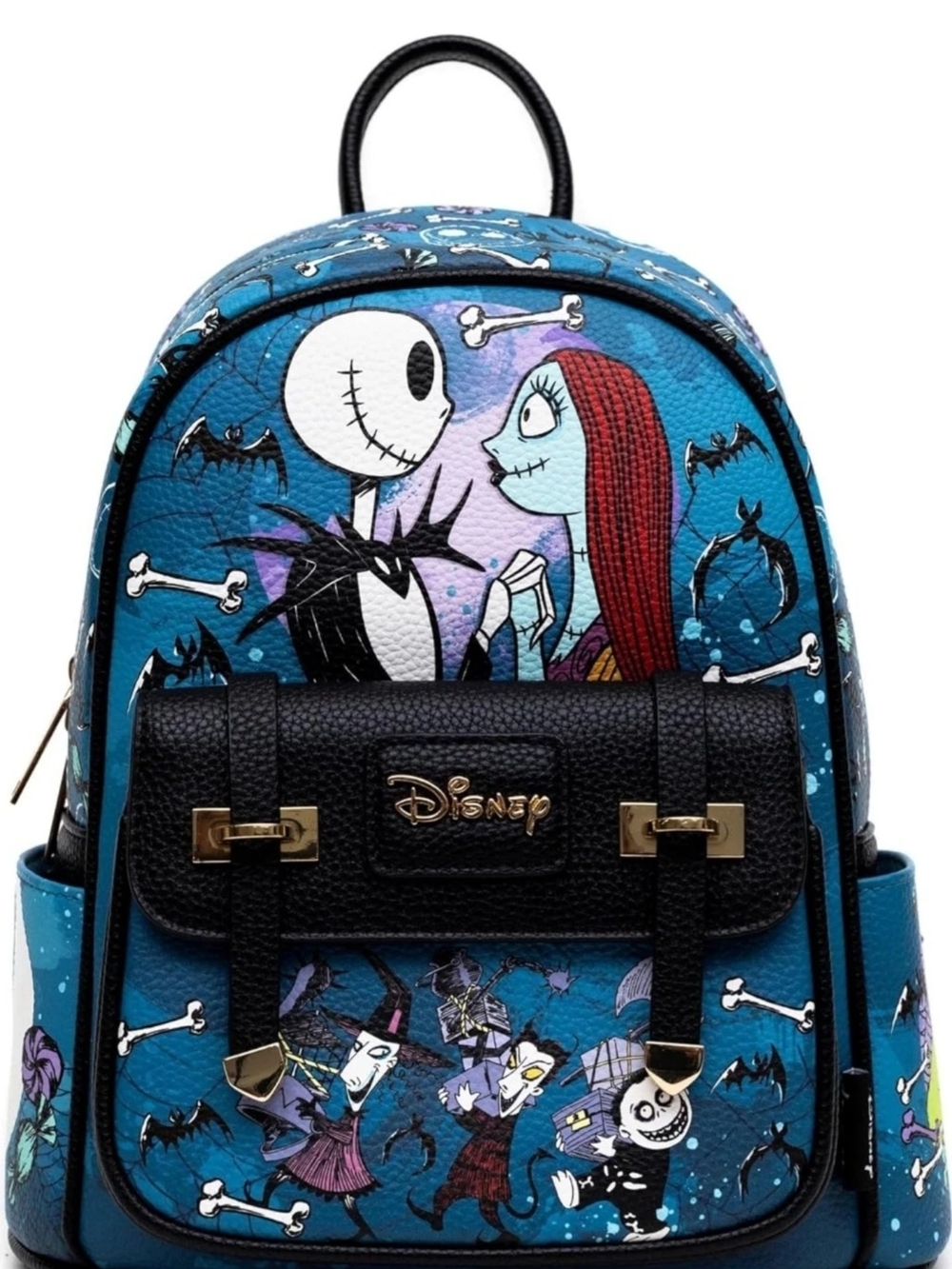 Disney Teal & Black The Nightmare Before Christmas Mini Backpack